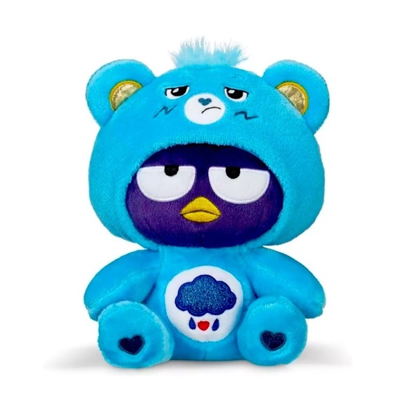 Hello Kitty Other - Sanrio Hello Kitty Care Bears‎ Badtz-Maru Dressed As Grumpy Bear 9" Plush